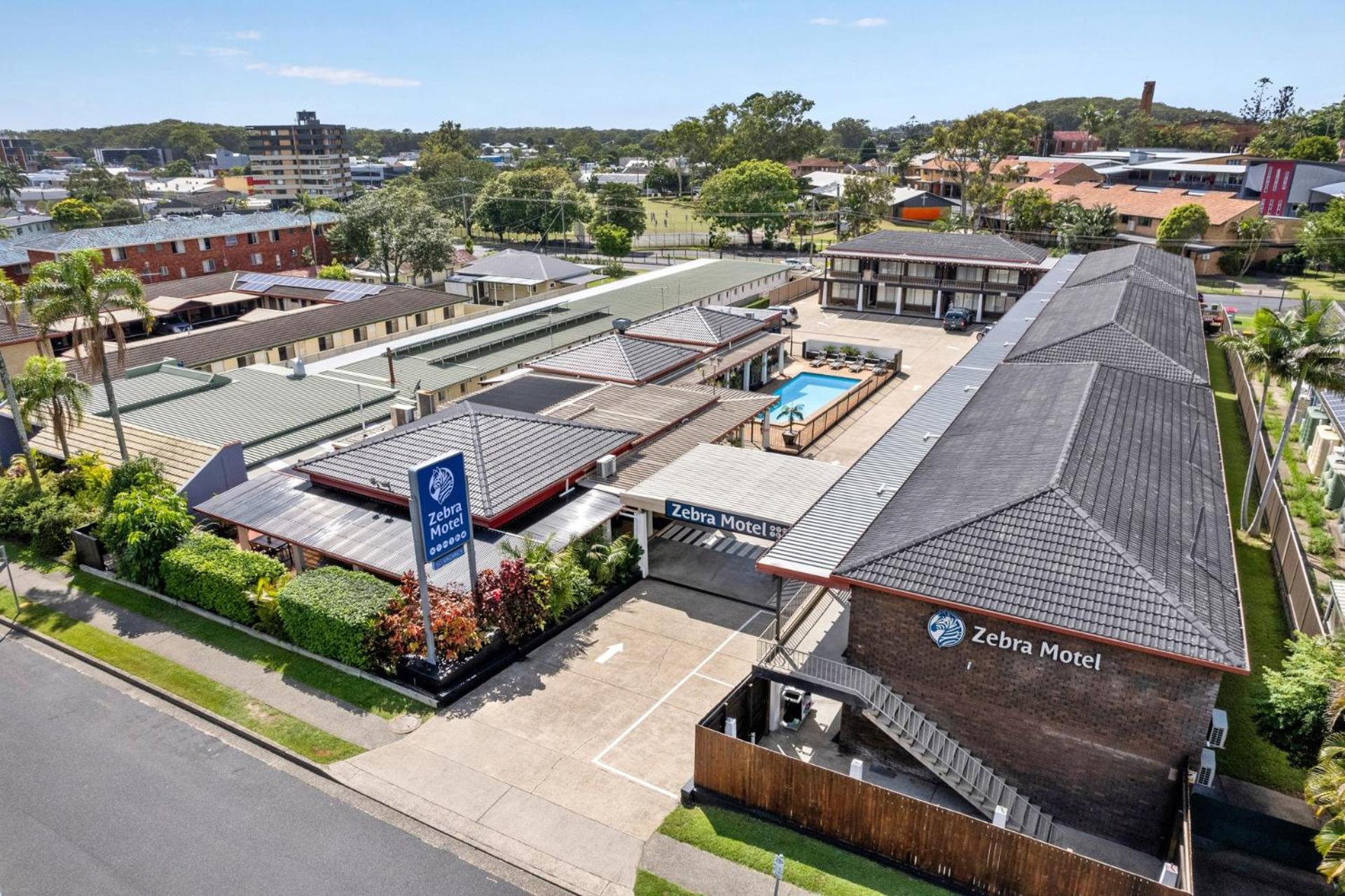 Zebra Motel Coffs Harbour Exterior foto